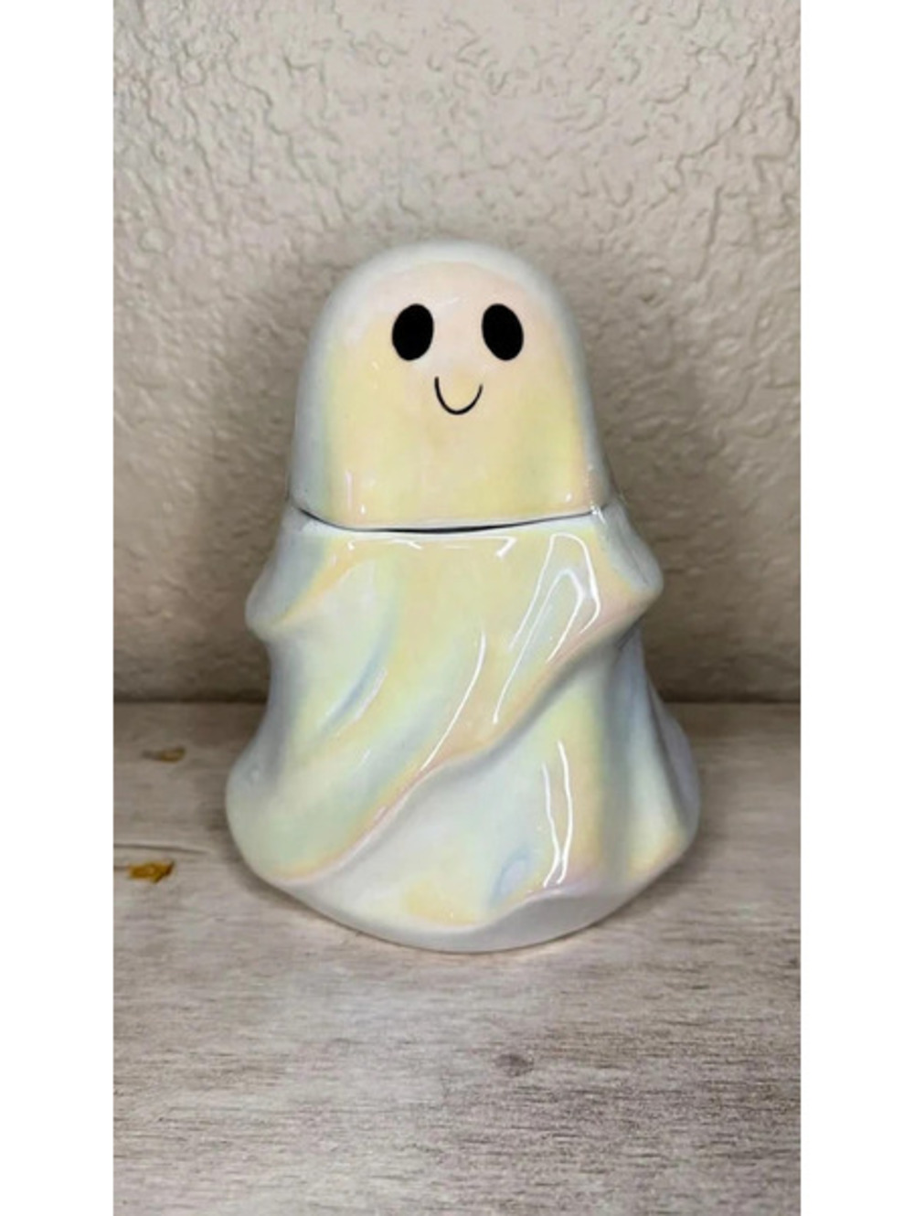 Target Threshold Iridescent Ghost Cookie Jar Canister
